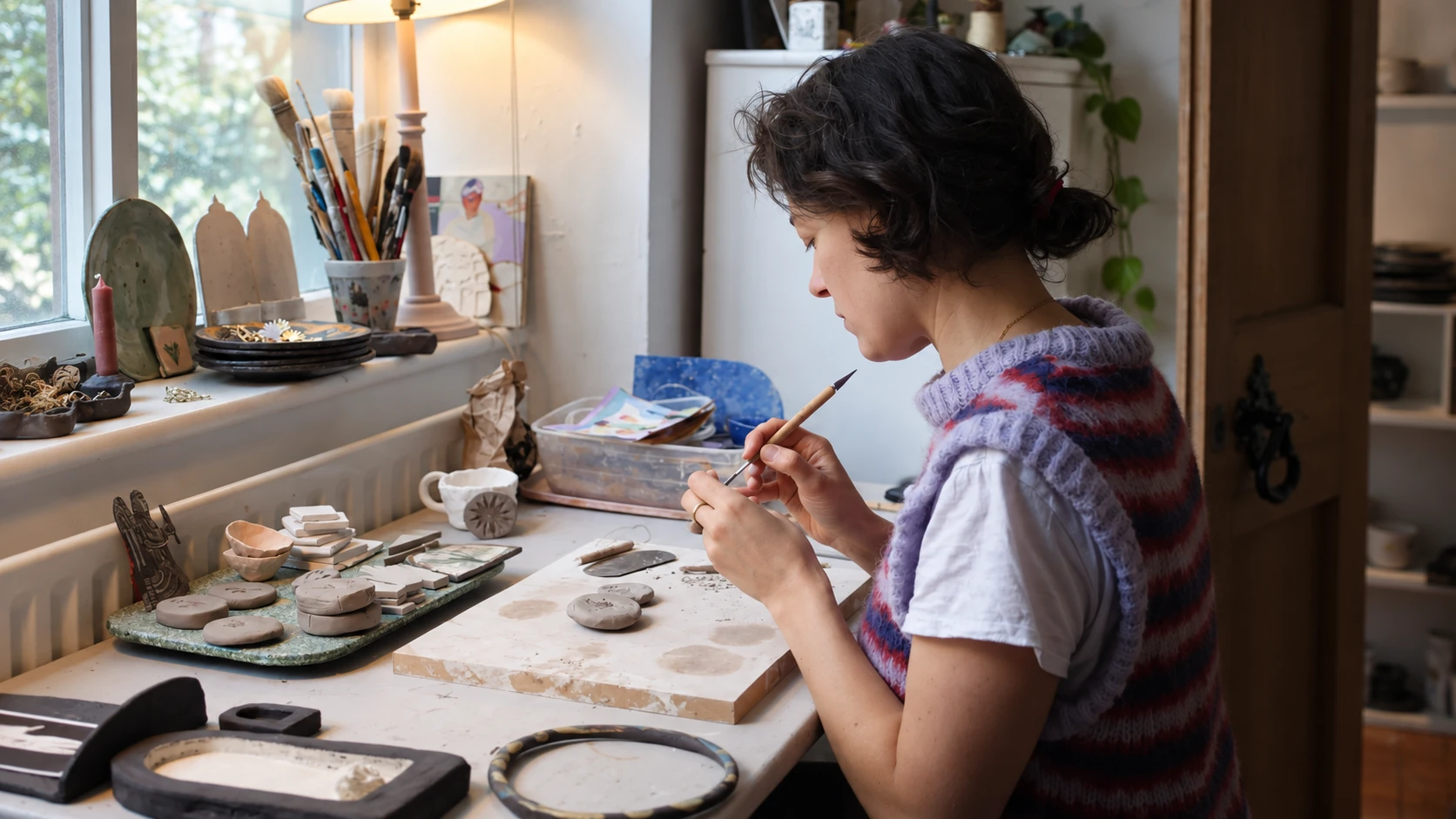 Her ceramics practice and artistic influences - beatrice minns